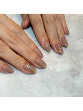 ネイルサロンリュクス (nailsalon Luxe)/シンプルなグレージュネイル