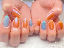 モモネイル 蒲田店(MOMOネイル)/オーロラネイル