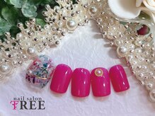 ネイルサロン トゥリー(TREE)/フット親指アートコース¥7800