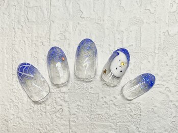 ハーフバックス 堀之内店/ハロウィンネイル