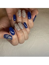 ツイードネイル