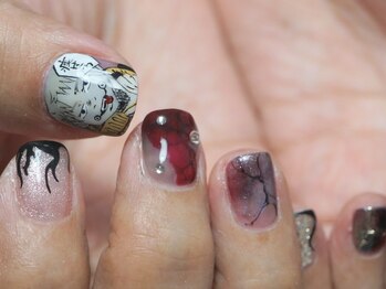 わたしのネイルとよもぎ蒸し/