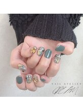 クリーム(Nail Atelier CREAM)/【season'sニュアンス定額】12月