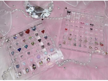 アンダンテ ネイル スタジオ トウキョウ(ANDANTE NAIL STUDIO TOKYO)/当店の一部パーツ