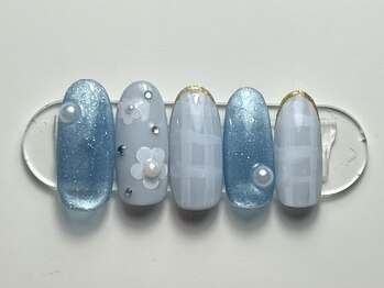 ジョアネイル(JOA Nail)/ホロ/ストーン/花/チェック/夏