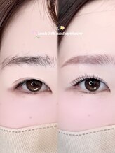 メル(meru)/eyebrow × lash lift