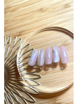 ファレノホワイト/定額ネイルデザイン 春夏秋冬