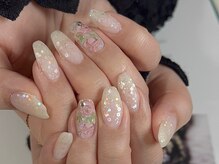 コロラートフィオーレ(colorato fiore)/Flower lace.