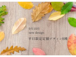 華やか8種定額デザイン