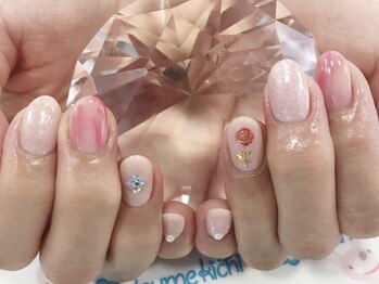 ネイルサロン 爪吉/ニュアンスPINKが可愛い♪