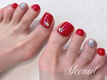 アクイユ 銀座店(ACCUEIL)/王道の赤ネイル♪