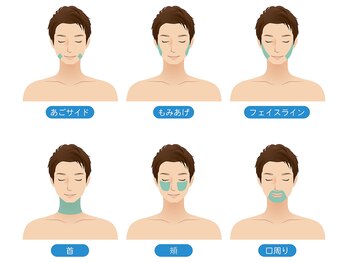 ボス 津店(BOSS)/【顔脱毛/ヒゲ脱毛】 ヒゲ全体
