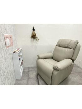 個室があるサロン