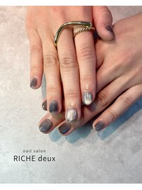 ダークグレーマグネット