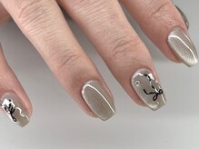 プチボヌール(Petit bonheur)/リボンネイル