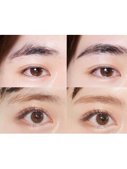 アイブロウメニューがあるサロン