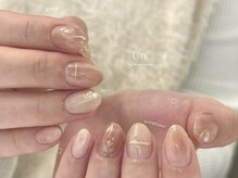 ウヌ(Un.)/ピンクニュアンスデザイン＊