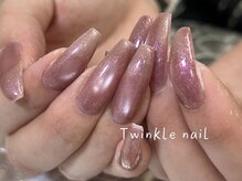 トゥインクルネイル(Twinkle Nail)/ラメ入れマグネットネイル