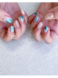 海ネイルデザイン