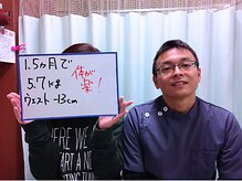 杉本接骨鍼灸院/55.3kg→？kg　47歳　157cm