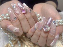 モアネイル 新宿/春桜ネイル/持ち込み/新宿