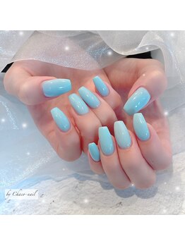 チャコネイル(chaco-nail)/コンフィ＊パステルブルー