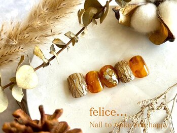 ネイルサロン フェリーチェ(felice)/【定額ネイル】¥7980