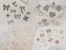 パーツも種類豊富にご用意しております＊