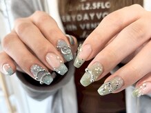 シオネイルサロン 下北沢2号店(sio.nailsalon)/パーツ込おまかせコース(90min)