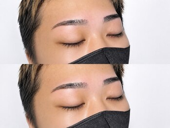ミダシー岐阜店【脱毛/ホワイトニング/メンズアイブロウ/眉毛/ネイルケア】の写真/NEWOPEN★眉毛で印象は変わる★清潔感や好印象を作るメンズ専門サロン。月1回1時間で身だしなみを完璧に♪