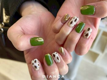 ビアンカ ネイルサロン 大宮店(Bianca)の写真/大人気♪【季節限定★秋デザイン6種7000円コース♪】ワンホン、韓国ネイルデザイン豊富！パラジェル登録店