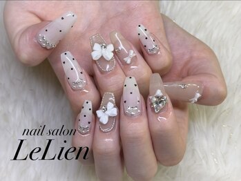ルリアン(LeLien)の写真/”可愛い”よりも”カッコイイ”を求める女性受け抜群のこだわりネイルも再現可◇120分アートし放題￥11000