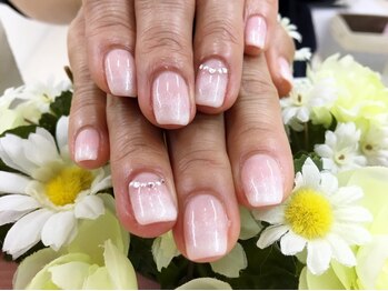 シアーピンク&パールホワイト