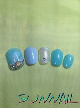 サンネイル(SUN NAIL)/★夏のフットネイル★