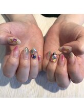 ロータス Lotus/天然石ネイル