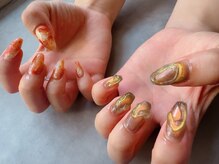 ネイル フィエルテ(Nail Fierte)/Orange nuance