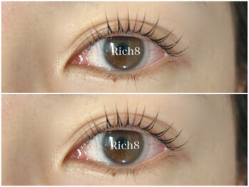 ネイルアンドまつげエクステ リッチエイト 原宿店(Rich8)/韓子ドル風♪束感まつげパーマ