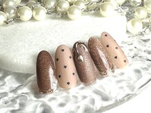 リュールネイル(lueur nail)/大人のハートネイル