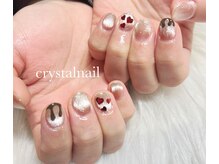 クリスタルネイル イオンモール都城駅前店/チョコレートネイル