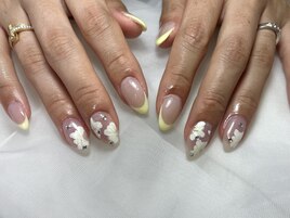 フレンチネイル持ち込みデザイン