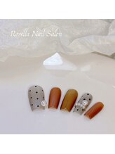 ローゼラ 池袋店(Rosella)/冬ドットパールマグネットネイル