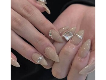 ヴィーナスネイル(Venus Nail)/自爪4本持ち込みデザイン