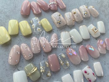 メール 代々木上原(Mer)の写真/【パラジェル認定】当店オリジナルのセレクトデザイン定額10種が好評！カラー変更で自分好みのアレンジを♪