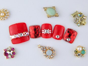 ネイルサロン ハナアオヤマ 堂山店(Nailsalon HanaAoyama)/レディフット