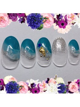 ホワイトカラー(White Color)/選べるナチュラルアート☆