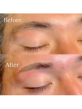 アトリエ エテ バイ ニココ(atelier ete by nicoco)/メンズアイブロウワックス脱毛