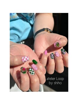 アトリエループ(atelier Loop by shiho)/個性派ネイル