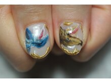 わたしのネイルとよもぎ蒸し/