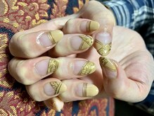 ブランシュ 藤沢(Blanche)/オーダーメイドネイル 黄色