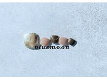 ブルームーン(bluemoon)/フット　大理石ネイル